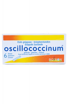 OSCILLOCOCCINUM DOSES 6 X 1G BOIRON