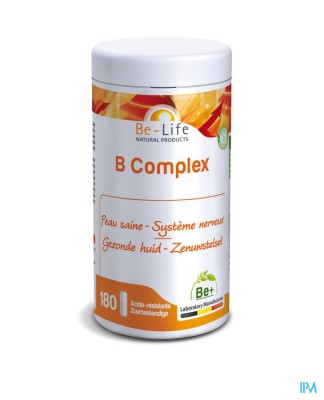 B Complex Vitamin Be Life Caps 180
