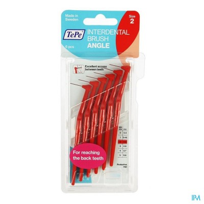 Tepe Angle Interdental Ragers Red 0,5mm 6 154630
