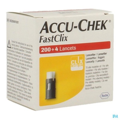 Accu Chek Mobile Fastclix Lancet 34x6 5208491001