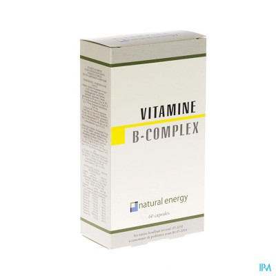 Natural Energy - Vitamine B Complex Caps 60
