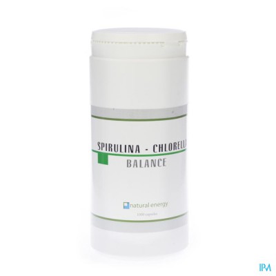 Spirulina-chlorella Balance Natur.energy Caps 1000