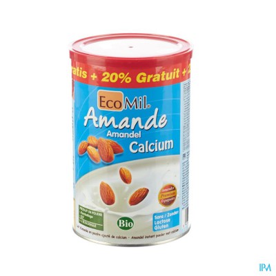 Ecomil Amandel + Calcium 400g