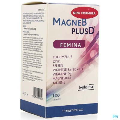 MAGNE B PLUS D FEMINA TABL 120 NF