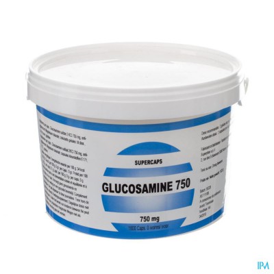 Glucosamine 750 Supercaps Caps 1800