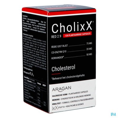 CHOLIXX RED 2.9 CAPS 120