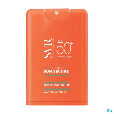 SVR SUN SECURE SPRAY POCKET SPF50+ 20ML