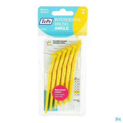 Tepe Angle Interdent. Ragers Yellow 0,8mm 6 154650