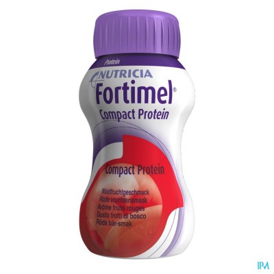 Fortimel Compact Protein Bosvruchten Flesjes 4x125 ml