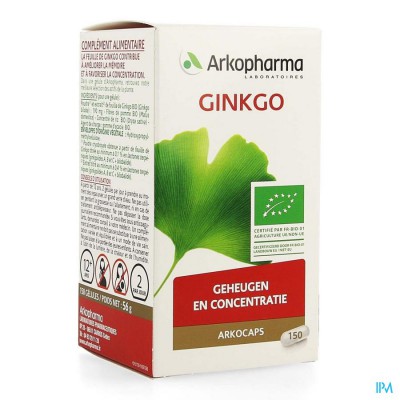 Arkocaps Ginkgo Bio Caps 150