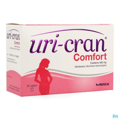 Uri-cran® Comfort: Intiem Comfort 30 zakjes 