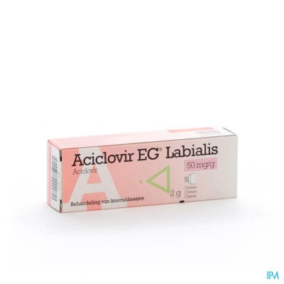 Aciclovir EG Labialis Creme 2Gr