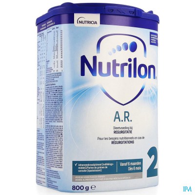Nutrilon AR 2 Opvolgmelk tegen regurgitaties baby 6-12 maanden poeder 800g 