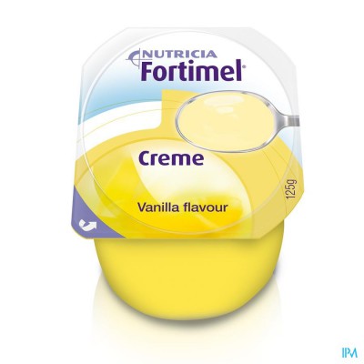 Fortimel Creme Vanille Potten 4x125gr
