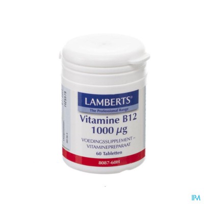 Lamberts Vitamine B12 1000mcg Tabl 60