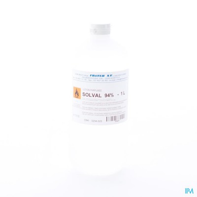 Solval Alcohol Parf 94% Fraver 1l