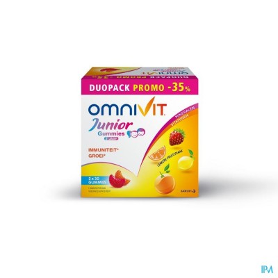 Omnivit Junior Gummies Duopack -35%