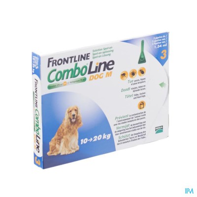 FRONTLINE COMBO LINE DOG M 10-20KG 3X1,34ML