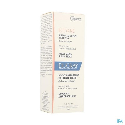 Ducray Ictyane Creme A/uitdroging Tube 200ml Nf