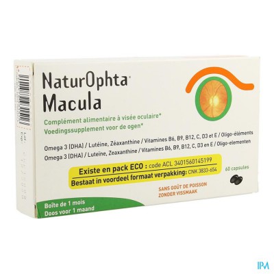 NATUROPHTA MACULA NF CAPS 60