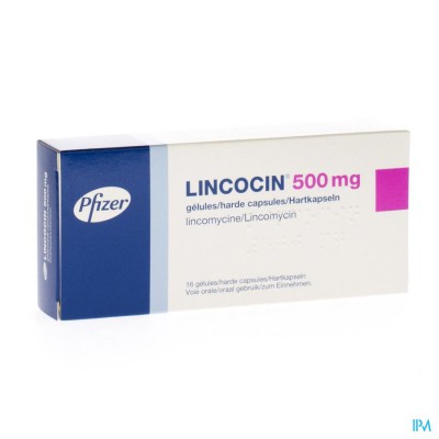 Lincocin Caps 16 X 500mg