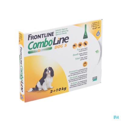FRONTLINE COMBO LINE DOG S 2-10KG 6X0,67ML