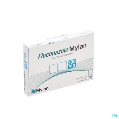 Fluconazole Mylan 200mg Caps 10 X 200mg