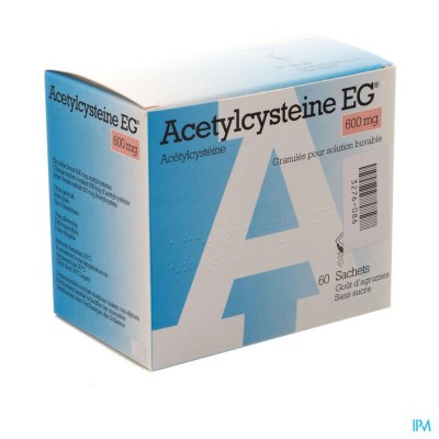 Acetylcysteine EG 600Mg Gran. Vr Drank Zakje  60