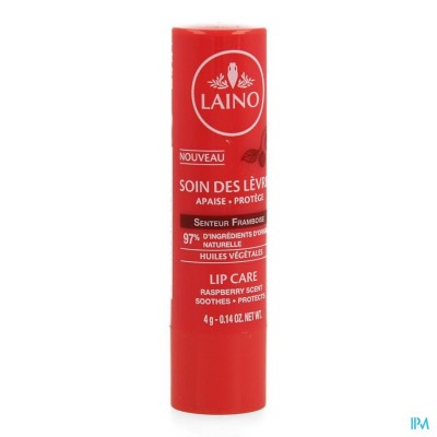 Laino Verzorging Lippen Framboos 4g