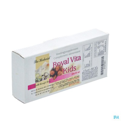 Herborist Royal Vita Kids Amp 20x3ml 0750