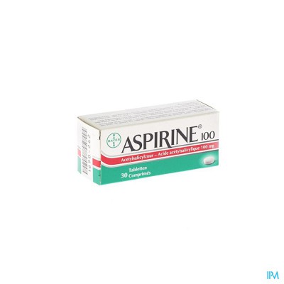 ASPIRINE 100 MG COMP 30