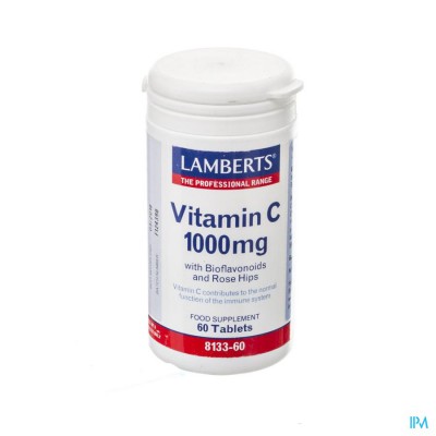 Lamberts Vitamine C 1000mg Tr Tabl 60