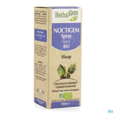 Herbalgem Noctigem Slaap Spray Bio 10ml