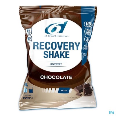6d Recovery Shake Chocolate 5x100g
