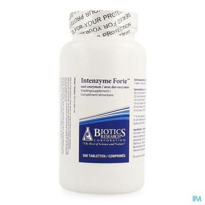 Intenzyme Forte Biotics Comp 500