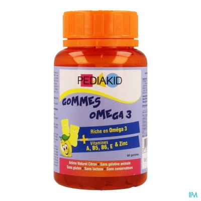 Pediakid Gummes Omega 3 Gommetjes 60