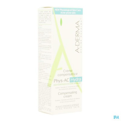 Aderma Phys-ac Hydra Creme Compenserend Tube 40ml