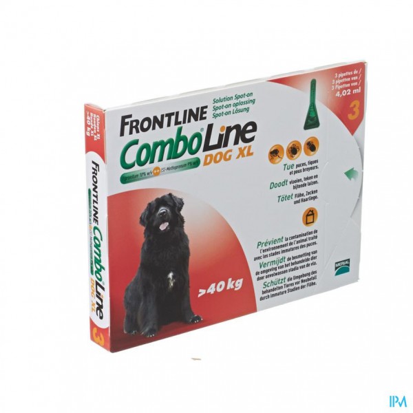FRONTLINE COMBO LINE DOG XL >40KG 3X4,02ML