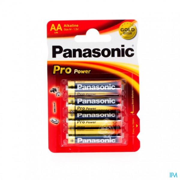 Panasonic Batterij Lr6 4