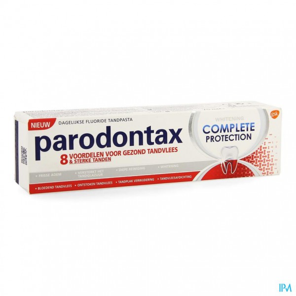 Aankoop Diplomatie album Parodontax Tandpasta Complete Protect. White 75ml | Apotheek Maes