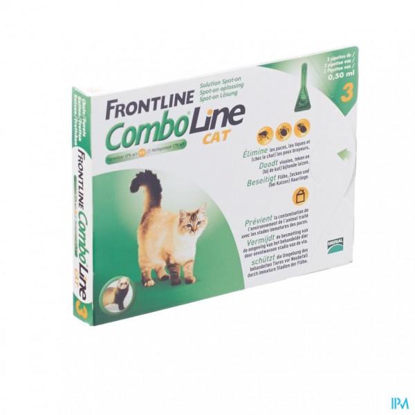 FRONTLINE COMBO LINE CAT 3X0,5 ML
