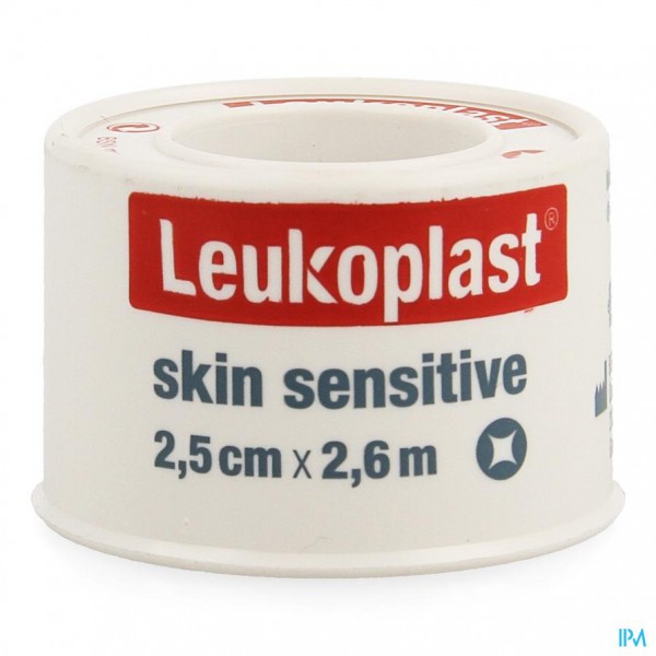 Leukoplast Skin Sensitive Deksel 2,5cmx2,6m