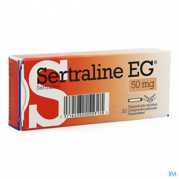 Sertraline 50 mg prix belgique