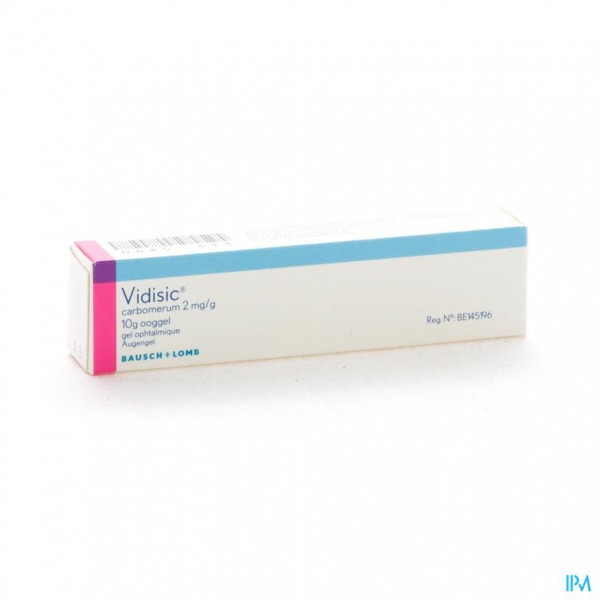 VIDISIC OOGGEL - GEL OCULAIRE 10 GR