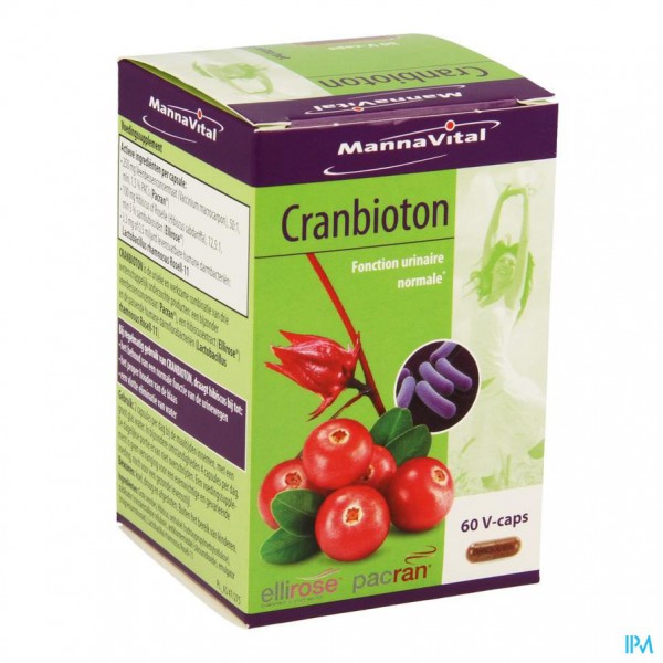 Mannavital Cranbioton V Caps 60 Apotheek Maes