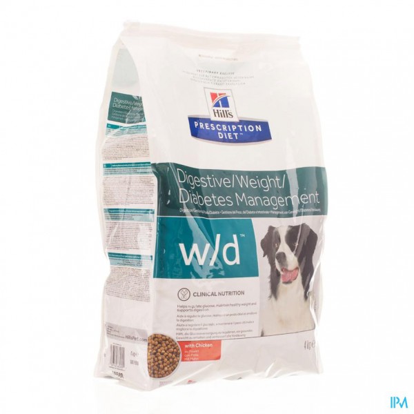 Hills Prescrip.diet Canine Wd 4kg 6658r