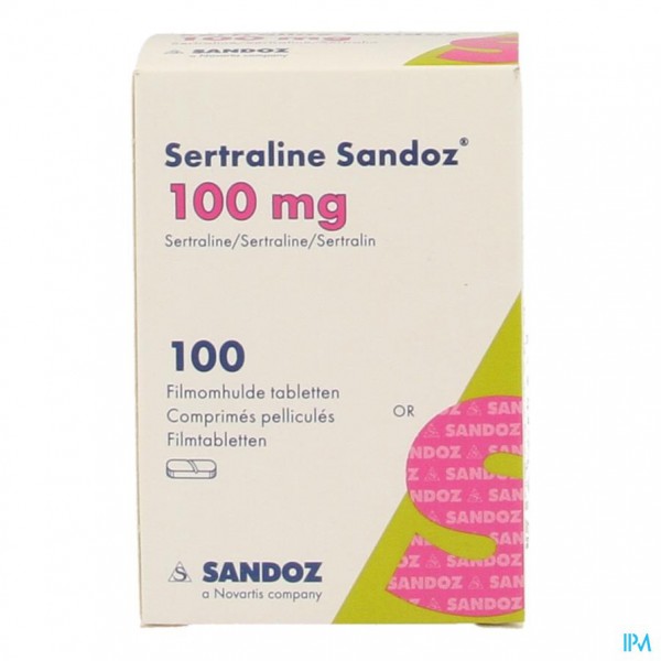 Sertraline sandoz 100 mg